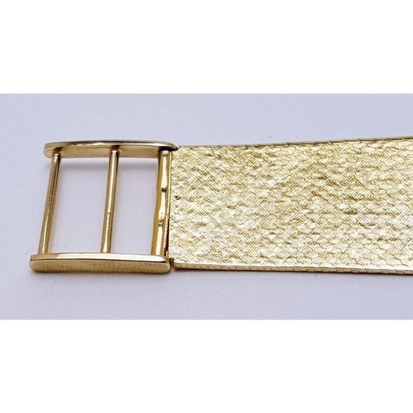 Vintage 1970s Jaeger LeCoultre 29mm Classic Cal 818/3 R7582 14K Yellow Gold 17J - Picture 15 of 16